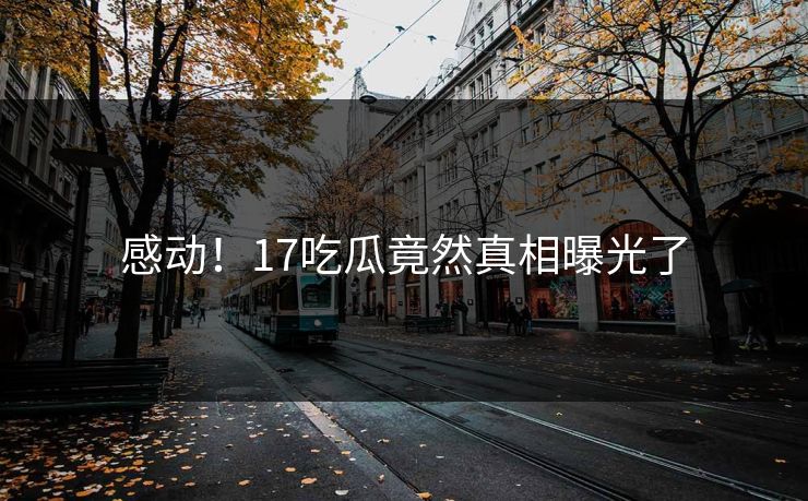 感动！17吃瓜竟然真相曝光了