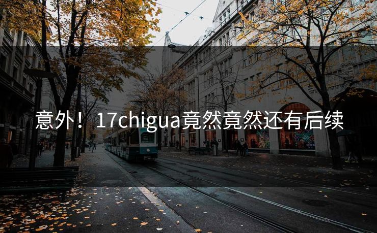 意外！17chigua竟然竟然还有后续